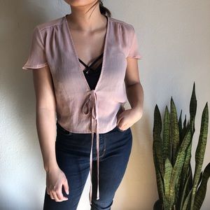 Brandy Melville Sheer Top